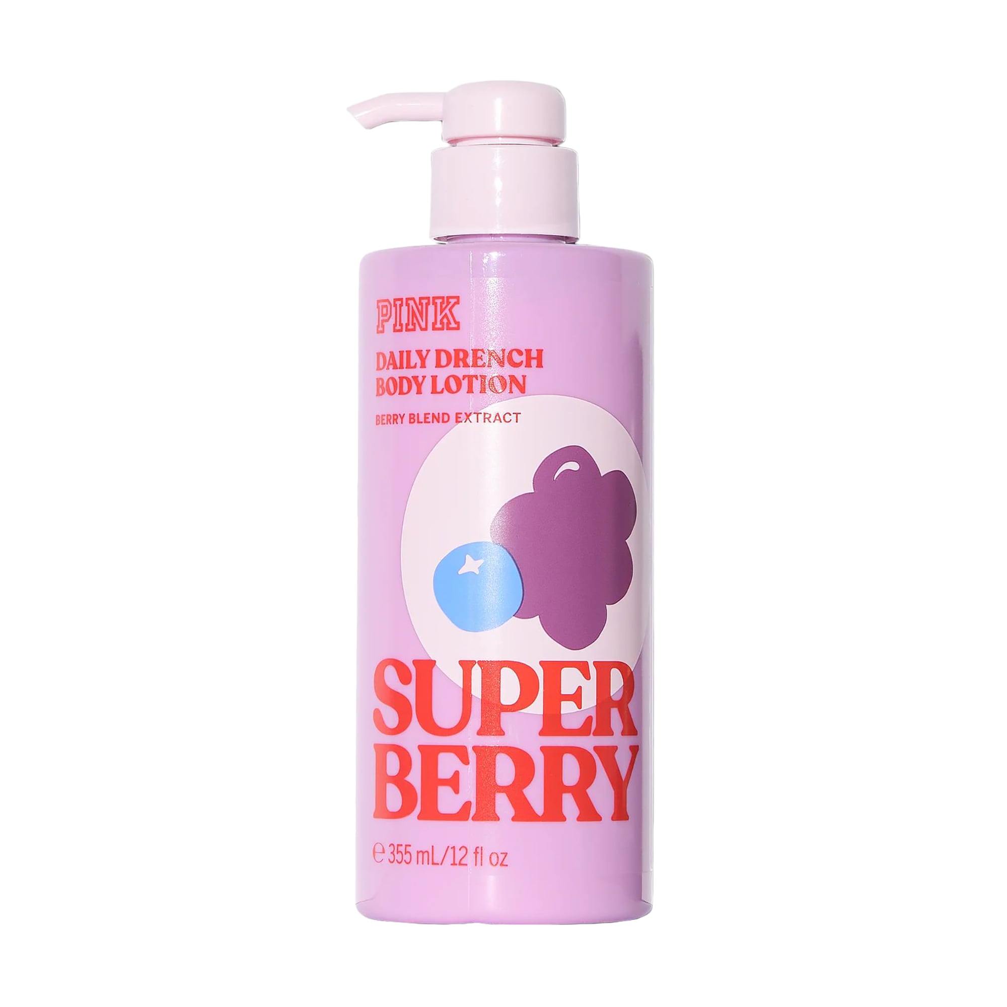 Парфумований лосьйон Victoria's Secret Pink Super Berry Daily Drench жіночий, 355 мл